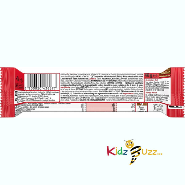 Kitkat Chunky Milk Chocolate Bar - Benefit Packaging - Box of 24 Chocolate Bars