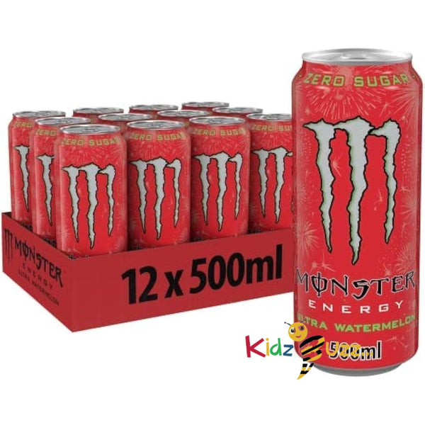 Monster Energy Drink 12x500ml Ultra Watermelon