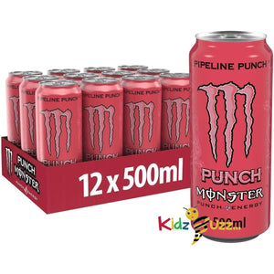 Monster Energy Drink 12x500ml ( Pipeline Punch )