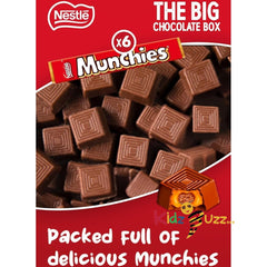 Nestlé Big Chocolate Box 30 Bars – Chocolate Bars Multipack, Assorted Chocolates Gift Box with KitKat, Aero, Yorkie & Munchies