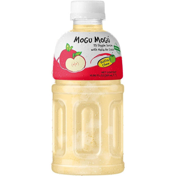 Mogu Mogu Apple Flavoured Drink with NATA de Coco -6 x 320ml - kidzbuzzz