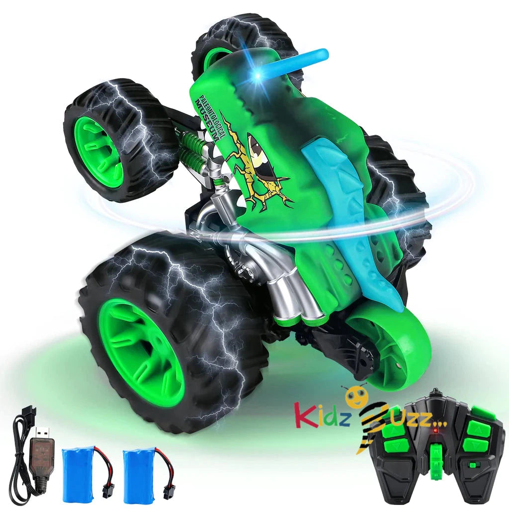 Remote control discount stunt car