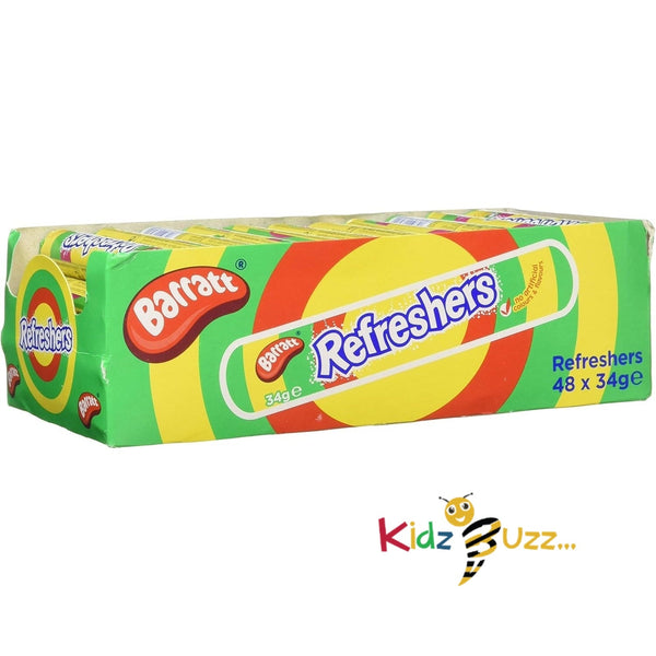 Barratt Refreshers Fruity Flavour Fizzy Sweets 48 Pack