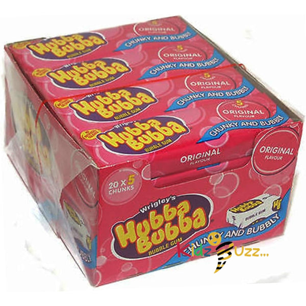 Hubba Bubba Original Bubblegum 5-piece Pack of 20