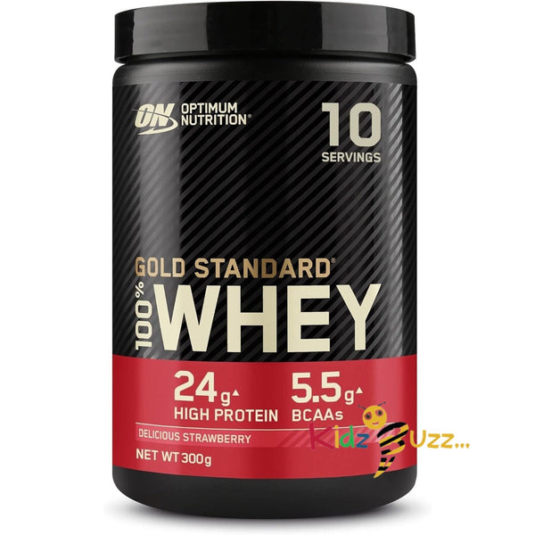 Optimum Nutrition Gold Standard  Protein Powder Strawberry Flavor 1 X 300g