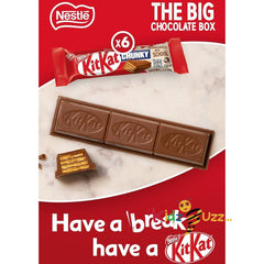 Nestlé Big Chocolate Box 30 Bars – Chocolate Bars Multipack, Assorted Chocolates Gift Box with KitKat, Aero, Yorkie & Munchies