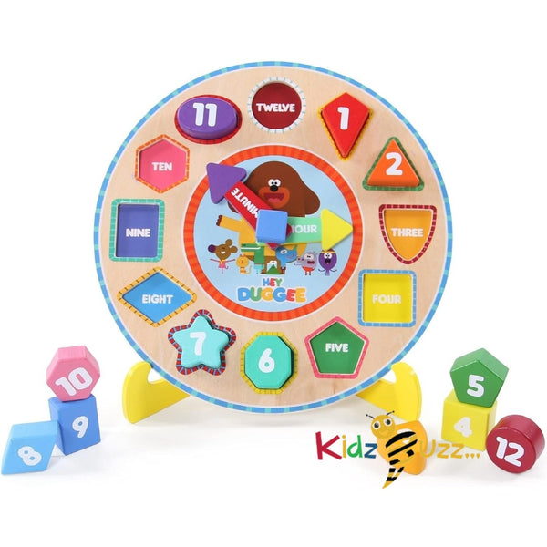 Hey Duggee Clock Puzzle Game For Kids- Develop Number And Time Recognition