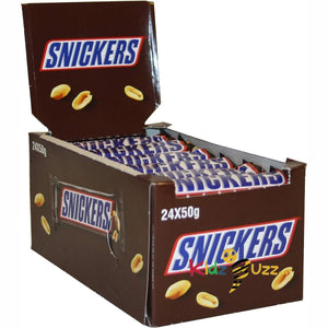 Snickers Caramel Peanut Chocolate Bars 50g x 24
