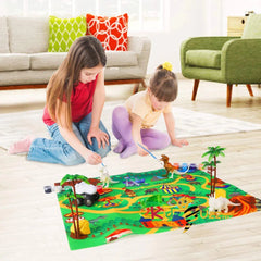 Dinosaur Painting Kit for kids, Safe and non-toxic watercolor paint