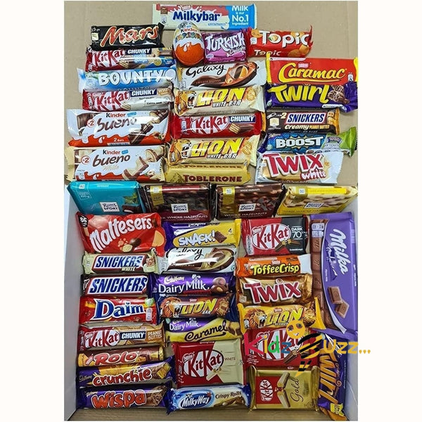 Chocolate Selection Of Delicious Mix Chocolate Bars Packed With 22 Adult & Kids Favourites Chocolate Bars