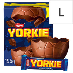 Yorkie Milk Chocolate Easter Egg 196G (Pack Of 2)- Easter Egg Hunt