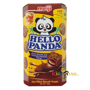 Meiji Hello Panda Choco Biscuits - Chocolate 50G Each