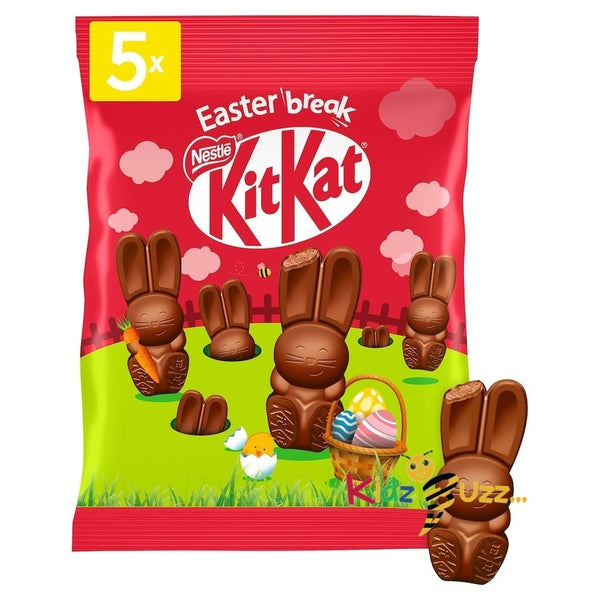 6 X Kit Kat Milk Chocolate Mini Bunnies 55G- Perfect For Sharing