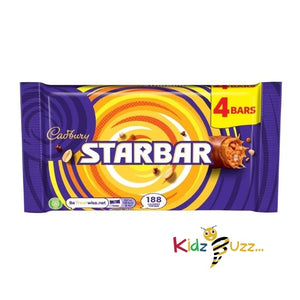 Cadbury Starbar Chocolate Multipack 4x37g (Pack Of 3)