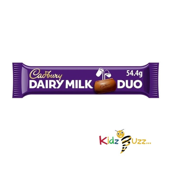 Cadburys DUO Chocolate Bars Full Box Dairy Milk DUO 36 X 54.4