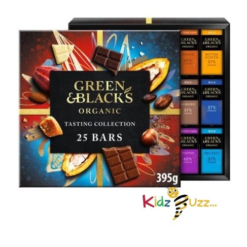 Green & Black's Organic Tasting Collection Chocolate Gift 395g
