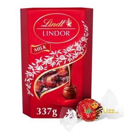 Lindt Lindor Milk Chocolate Truffles Carton 337G