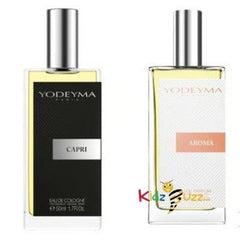 Assorted His and Hers Yodeyma Perfume and Cologne Gift Bundle – 2 x 50ml Fragrances