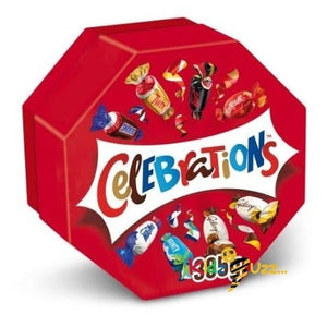 Celebrations Milk Chocolate Box Chocolate Bars Gift 385g