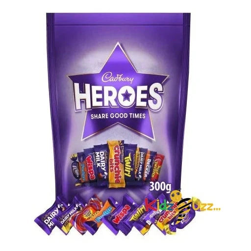 Cadbury Heroes Chocolate Pouch 300g Pack Of 2