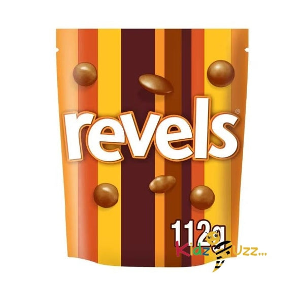 Revels Milk Chocolate Pouch Bag 112g X 3