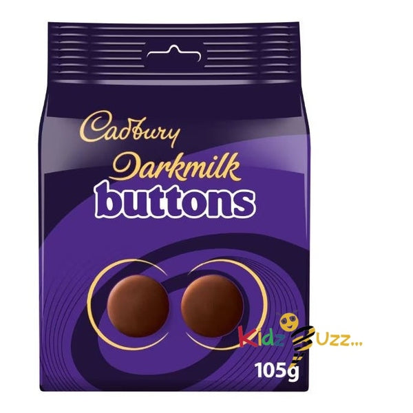 Cadbury Darkmilk Chocolate Giant Buttons Bag 105g Pack Of 10
