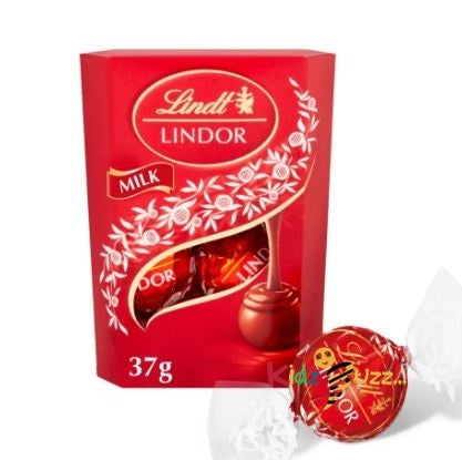 Lindt Lindor Milk Truffles 37g Pack of 2