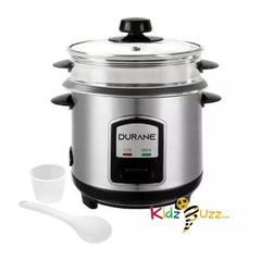 Durane Stainless Steel Rice Cooker & Steamer 1.8L