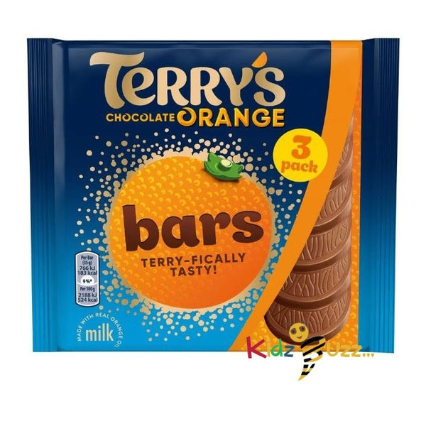Terry's Orange Chocolate Bars Multipack 3 X 35g Pack of 3