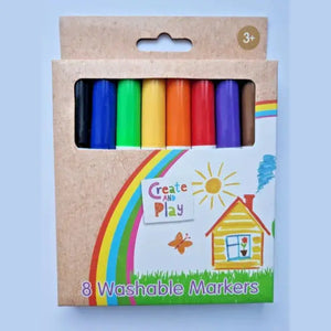 Washable Marker Pen Set Kids Fun Arts Crafts Create and Play