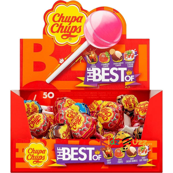 thumbnail image 2 of 50 X Chupa Chups Sugar Free Lollies – Assorted Strawberry, Cherry, Cola – Exp 2025 2 of 5