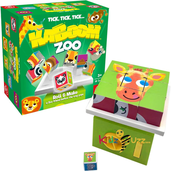 Kaboom Zoo Game For Kids-Match and Building up