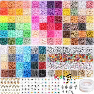 Clay Beads Bracelet Making Kits 11780Pcs