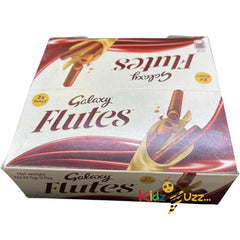Galaxy Flutes Milk Chocolate Crispy Wafer Rolls 12 x 22.5g Full Box