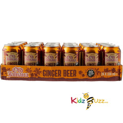 Old Jamaica Ginger Beer Soft Drinks 330 ml Pack of 24