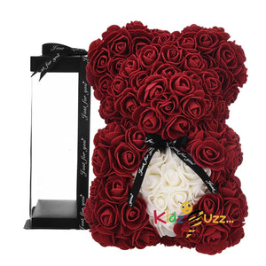 Rose Teddy W/Light