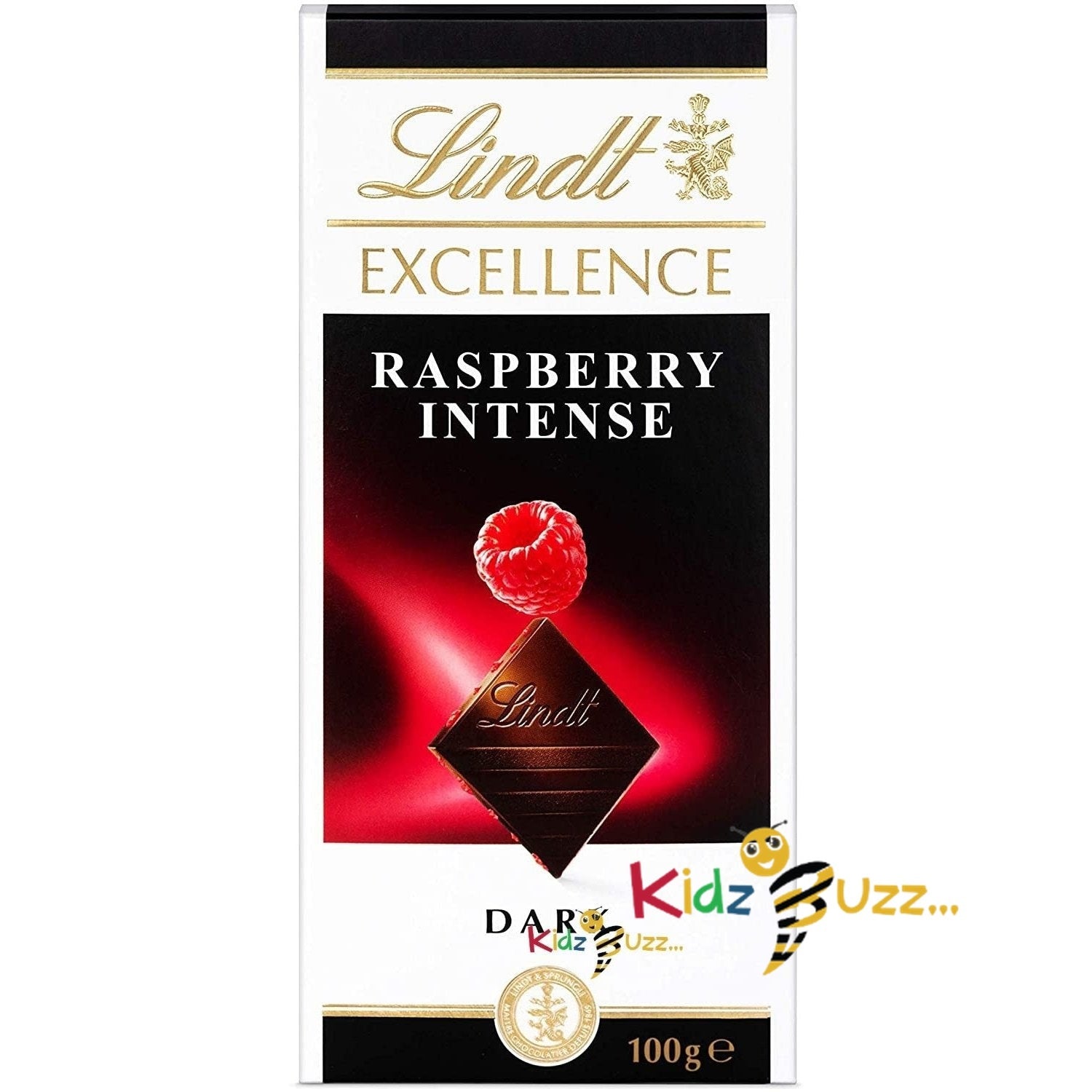 Lindt Excellence Dark Raspberry Chocolate Bar, 100g