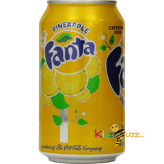 Fanta Pineapple 355 ml Pack of 12 Drink Cans