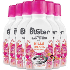 Buster Plughole Sanitiser Gel 300ml X 6 Pmp 4.59£