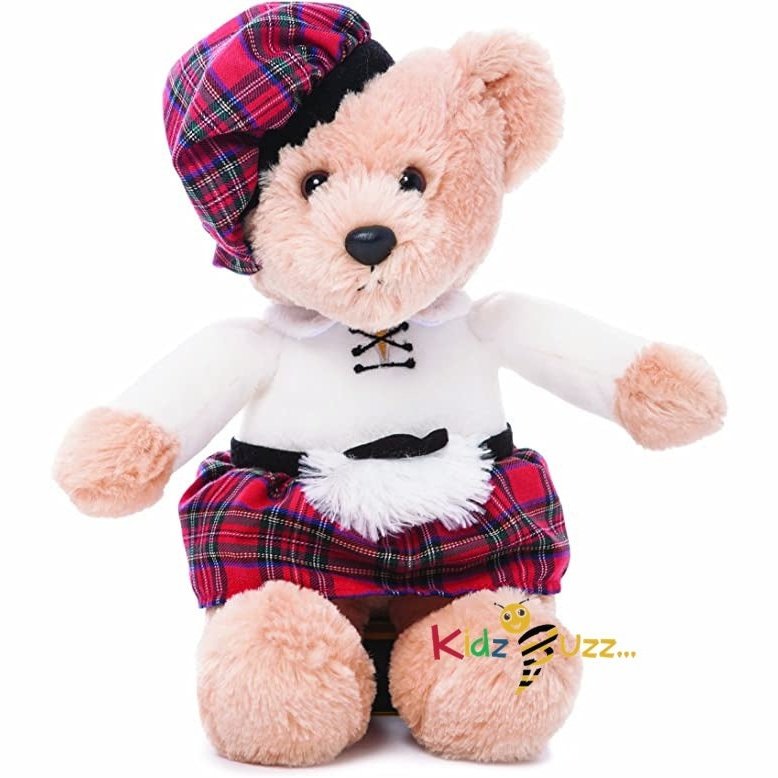 Aurora 12-inch Scottish Bear Soft Toy