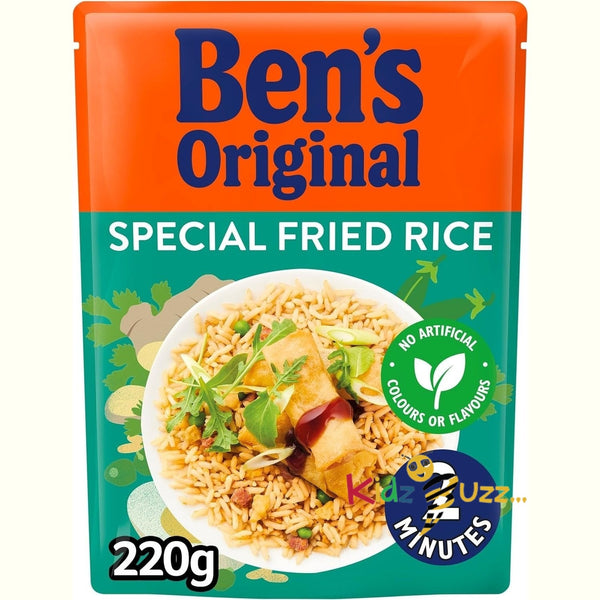 Ben's Original Special Fried Microwave Rice Pouch, 220g X6
