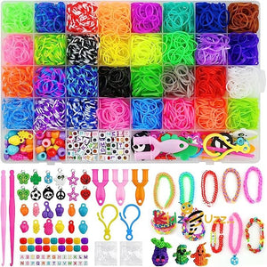 Colored Red Rubber Band in 32 Unique Colors / Beads/ Charms/ Crochets/ S-Clip