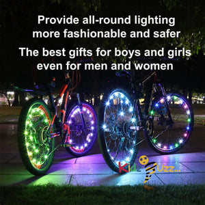 LED Bike Wheel Lights Green