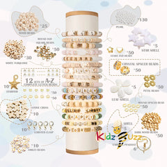 Clay Beads 8000 Pcs 2 Boxes Bracelet Making Kit - 24 Colors