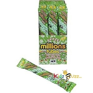 Millions Tubes Apple (Pack of 12)