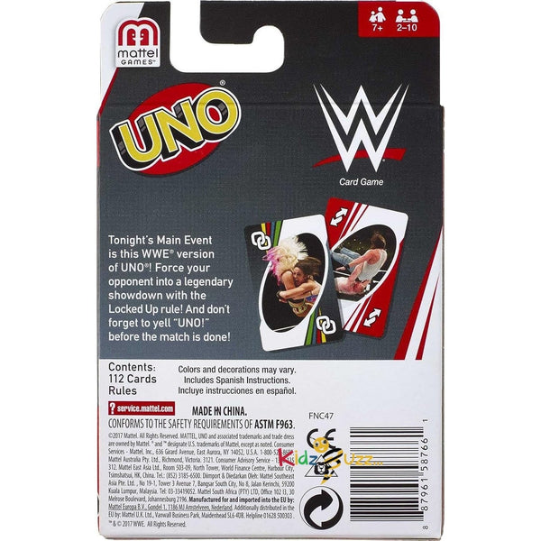 UNO WWE CARD Game