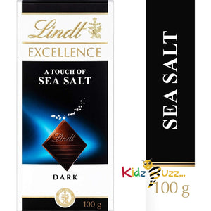 Lindt Excellence Dark Sea Salt Chocolate Bar Each 100 g (Pack of 12)