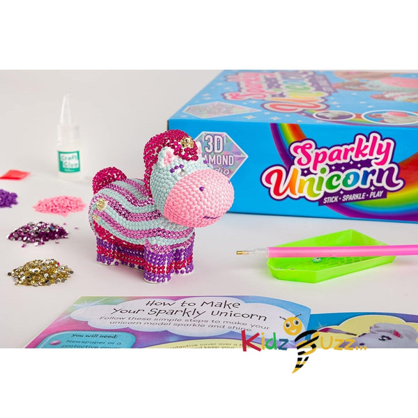 Sparkle Unicorn 3D Diamond Studio