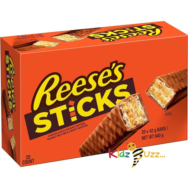 Peanut Butter Chocolate Bundle With Reese's Peanut Butter & Chocolate Sticks 20 x 42 g