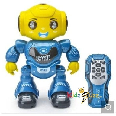 Remote Control Smart Robot Toy For Kids- Smart Intelligent Toys with Light and Music